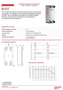 Fiche technique et plans B10TH SC 1P S 15242 040 0227430.0 pdf