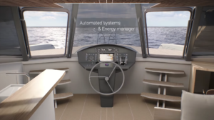 Catamarans MODX - automated systems