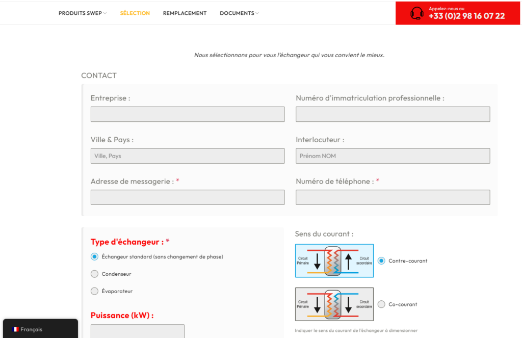 sélection projets échangeurs